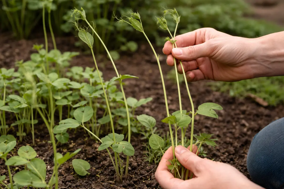 how to prevent leggy growth in with damaged foliage in outdoor soil