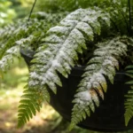 how to prevent mold on hanging with fungal patches visible on foliage
