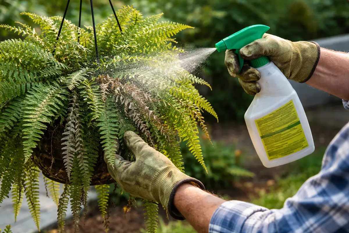 how to prevent mold on treat ferns with fungicide for mold recovery