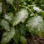 how to prevent mold on indoor with fungal patches visible on foliage
