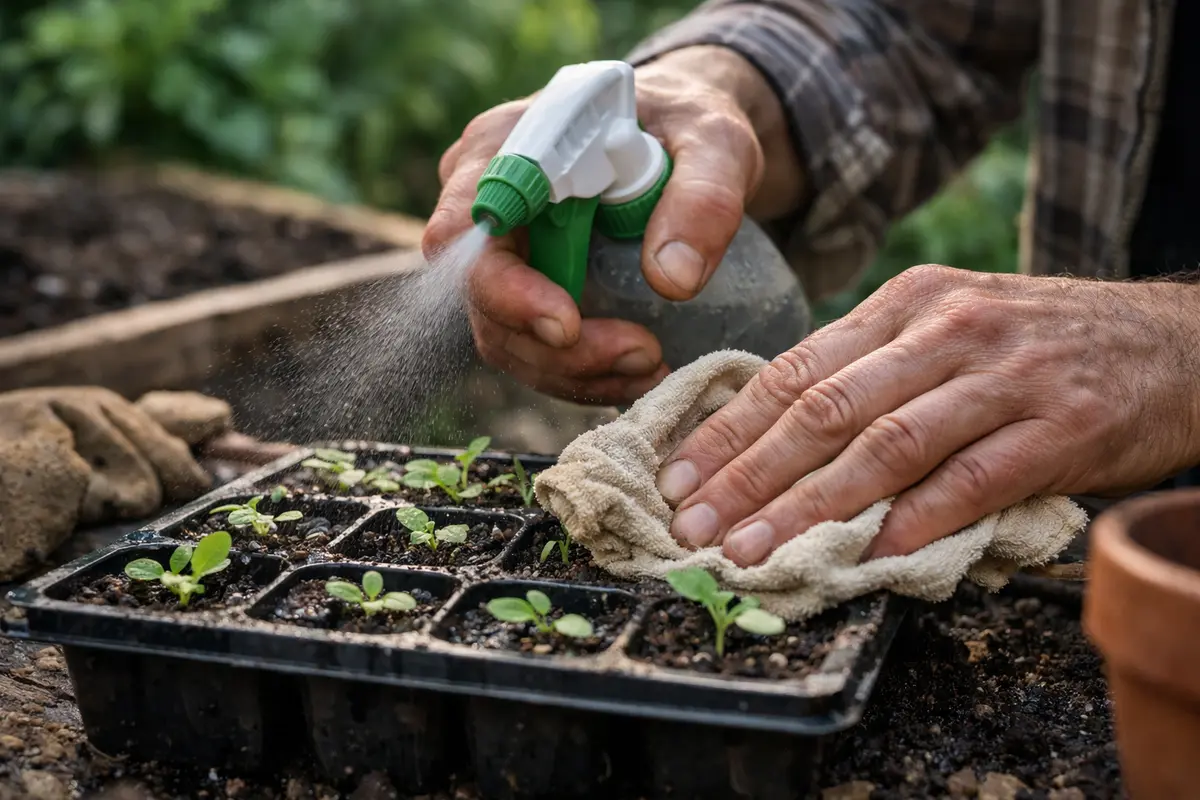 how to prevent mold on keep seedlings dry to prevent mold growth
