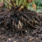 how to prevent root rot in with unhealthy roots showing in soil