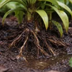 how to prevent root rot in with unhealthy roots showing in soil