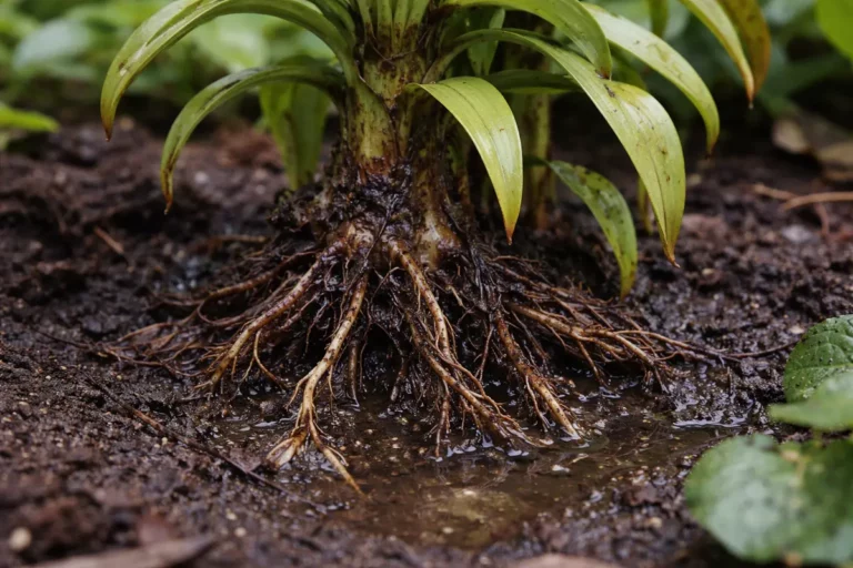 how to prevent root rot in with unhealthy roots showing in soil