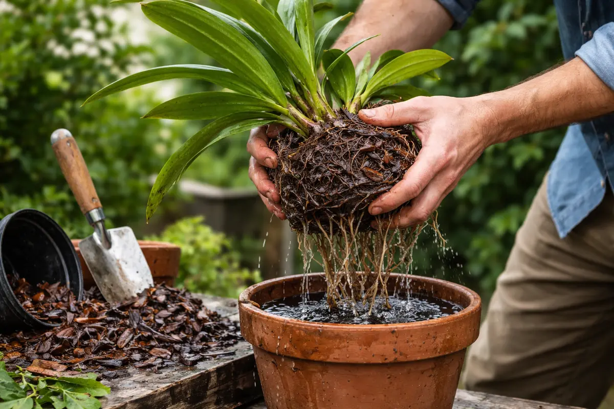 how to prevent root rot in potted avoid overwatering after heavy rains