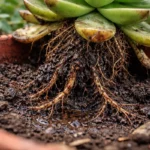 how to prevent root rot in with unhealthy roots showing in soil