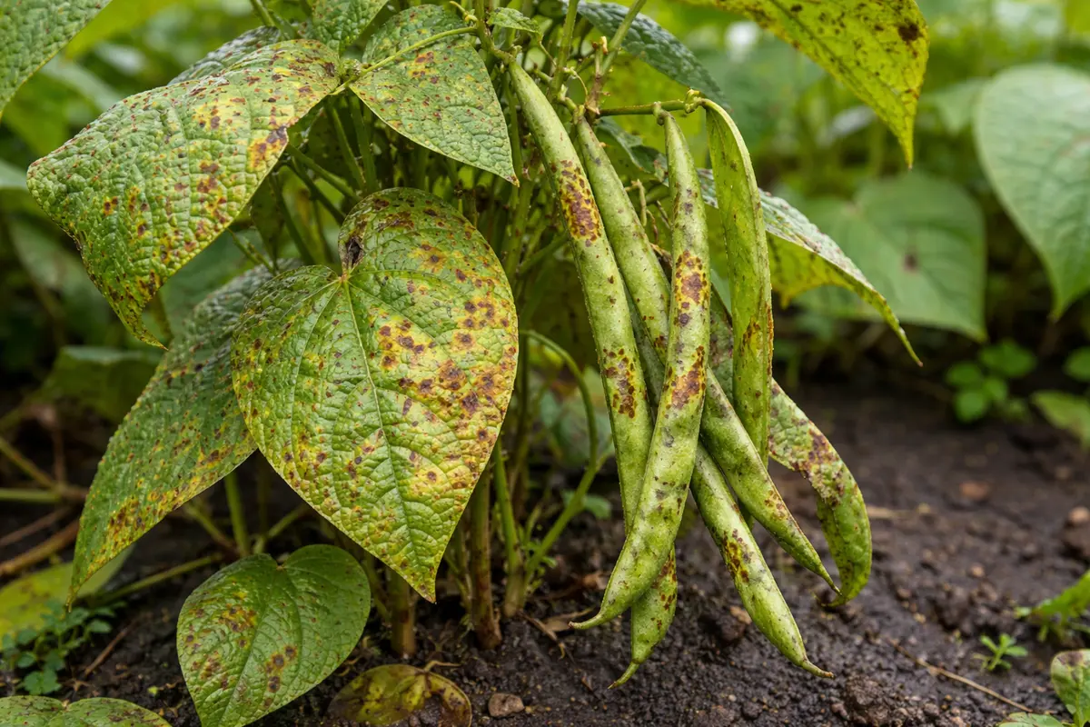 how to prevent rust on green with fungal patches visible on foliage
