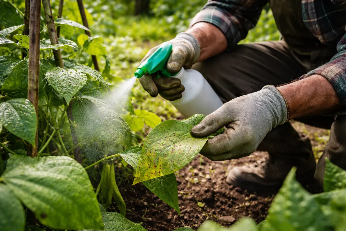how to prevent rust on treat rust symptoms on green beans effectively