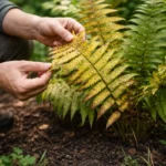 how to prevent yellowing leaves on with damaged foliage in outdoor soil