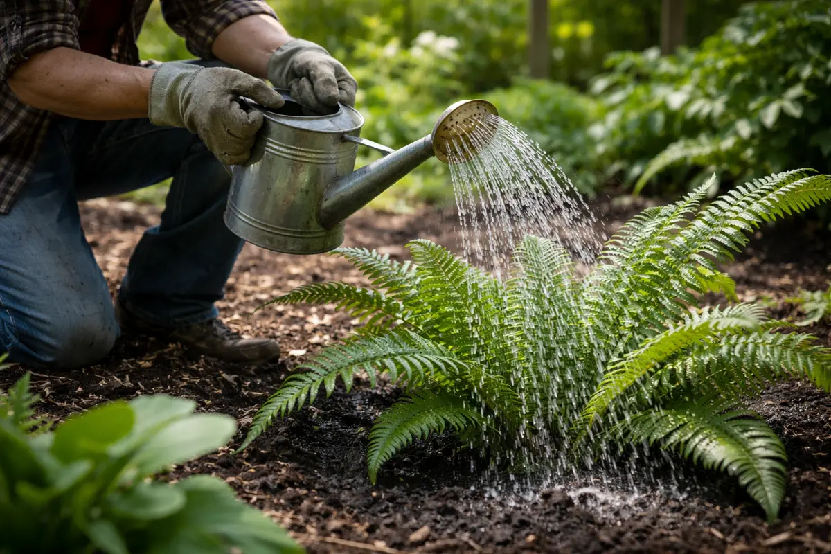 how to recover ferns after transplant water ferns deeply to reduce stress