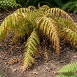how to recover ferns that are wilting visibly in real garden soil