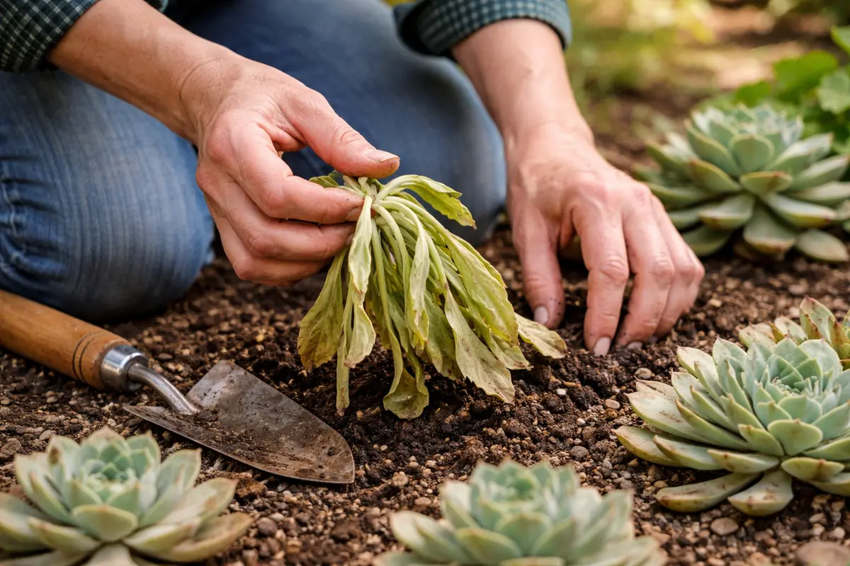 how to revive wilting succulents after underwatering inspect succulents for severe wilting
