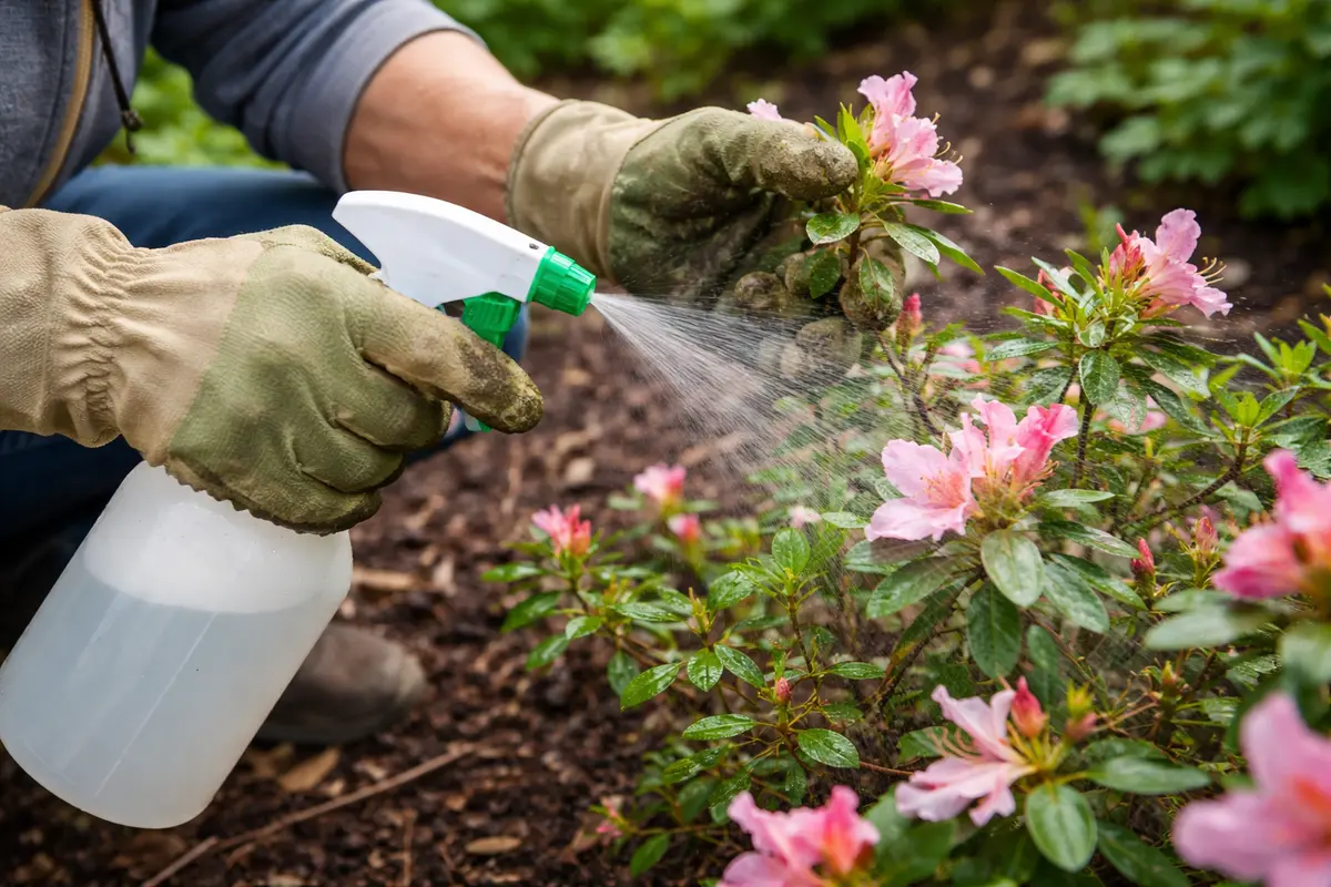how to stop aphids on azaleas spray infected azaleas with soapy water