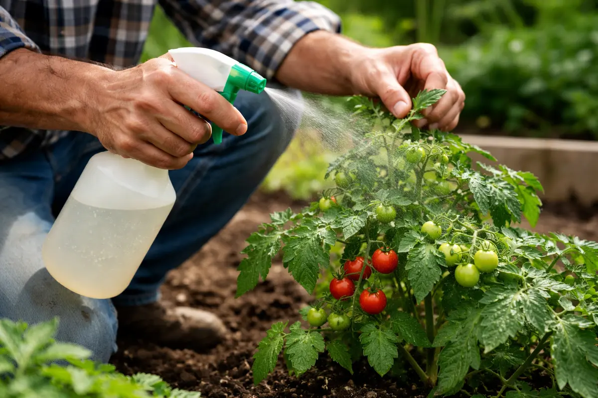 how to stop aphids on cherry spray insecticidal soap on tomato foliage