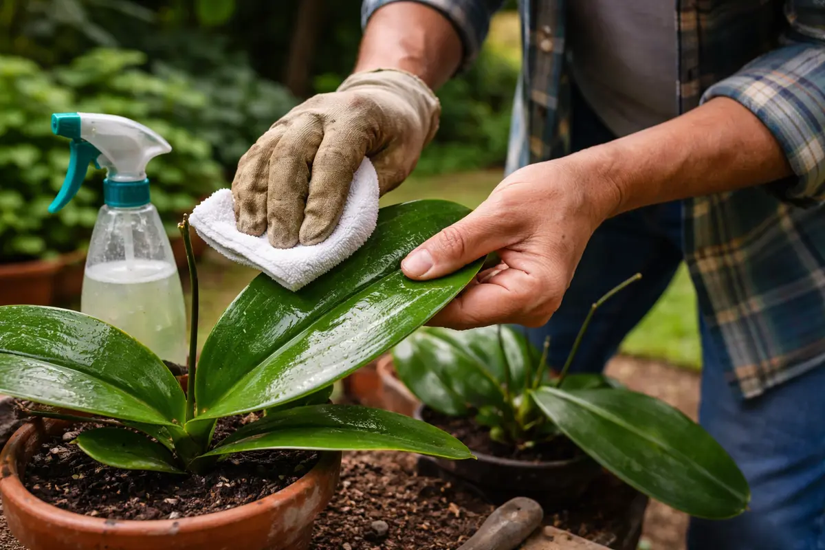 how to stop aphids on clean leaves to deter future aphid attacks