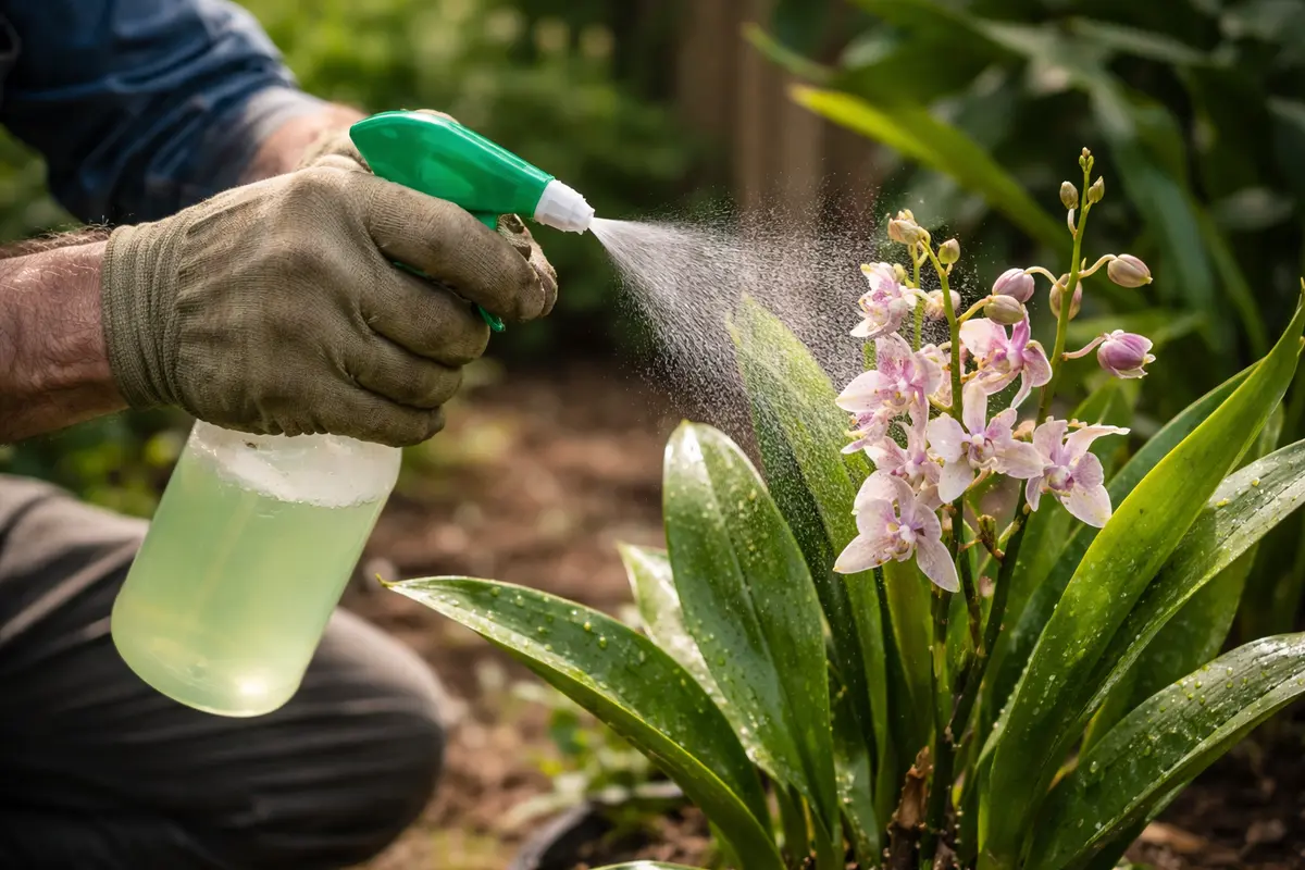 how to stop aphids on orchids spray neem oil on affected orchids