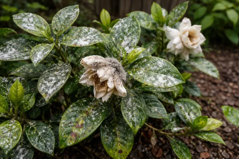 how to stop fungal infections on with fungal patches visible on foliage