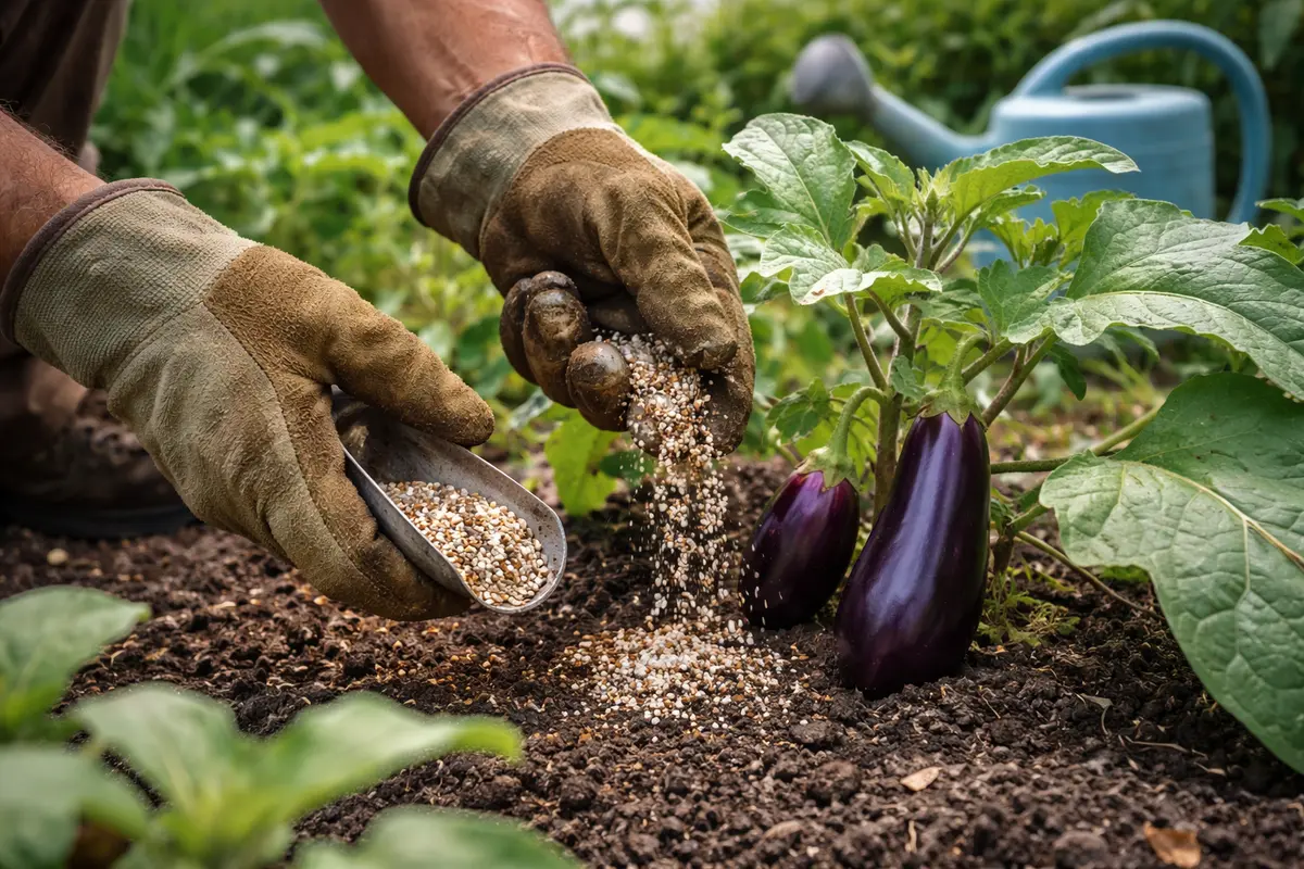 how to stop leaves curling on feed eggplants with nutrients for recovery