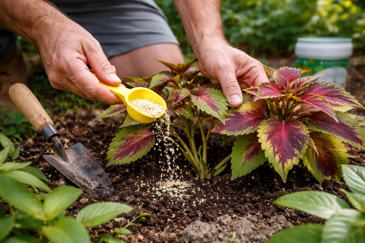 how to stop leggy growth in feed coleus to regain robust growth