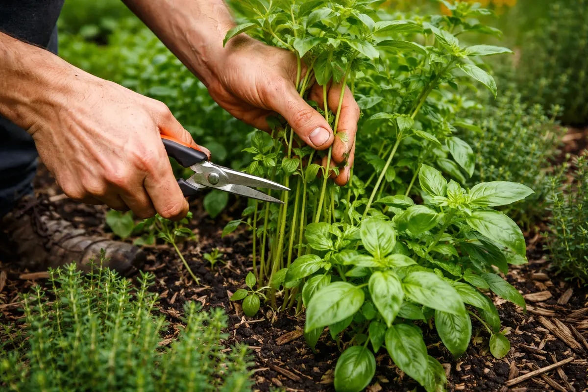 how to stop leggy growth in herbs trim leggy herb stems immediately