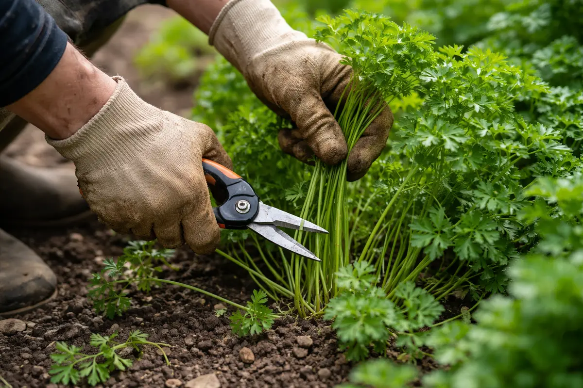 how to stop leggy growth in parsley trim leggy parsley stems immediately