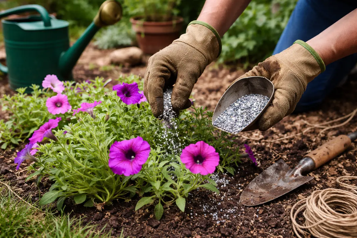 how to stop leggy growth in petunias rejuvenate petunias with fertilizer boost