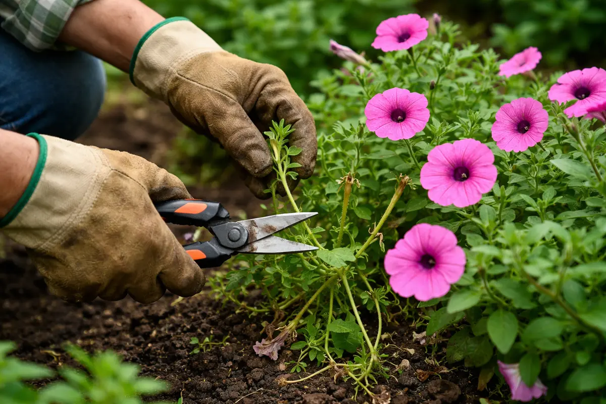 how to stop leggy growth in petunias trim leggy petunia stems immediately