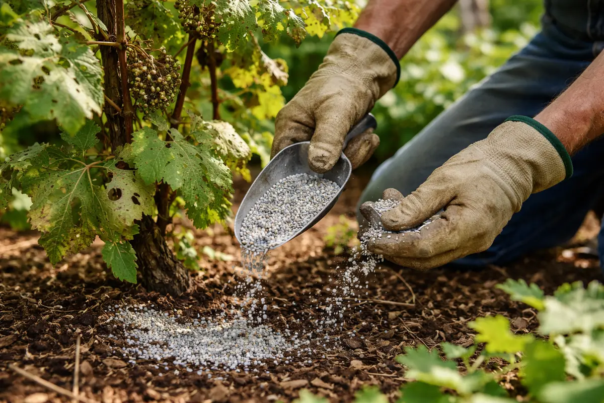 how to stop pest damage on fertilize grapevines to recover from infestations