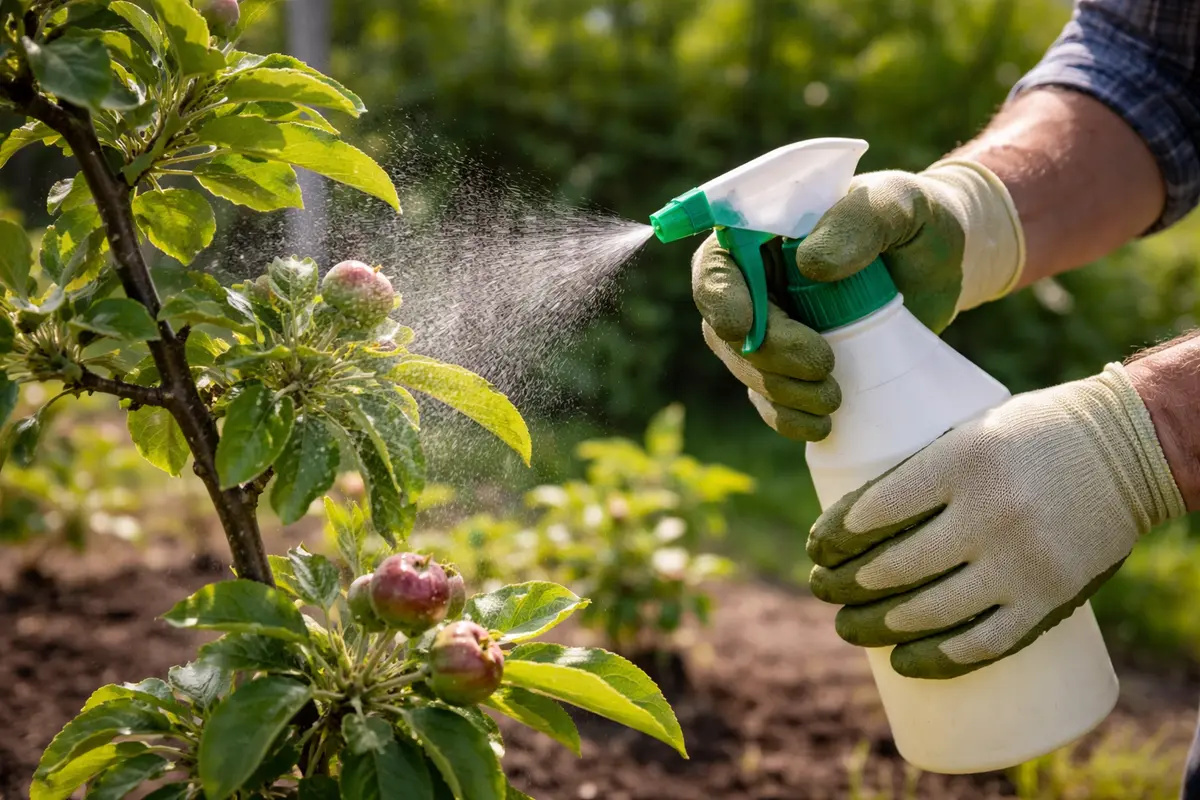 how to stop pests on apple spray apple trees with insecticidal soap