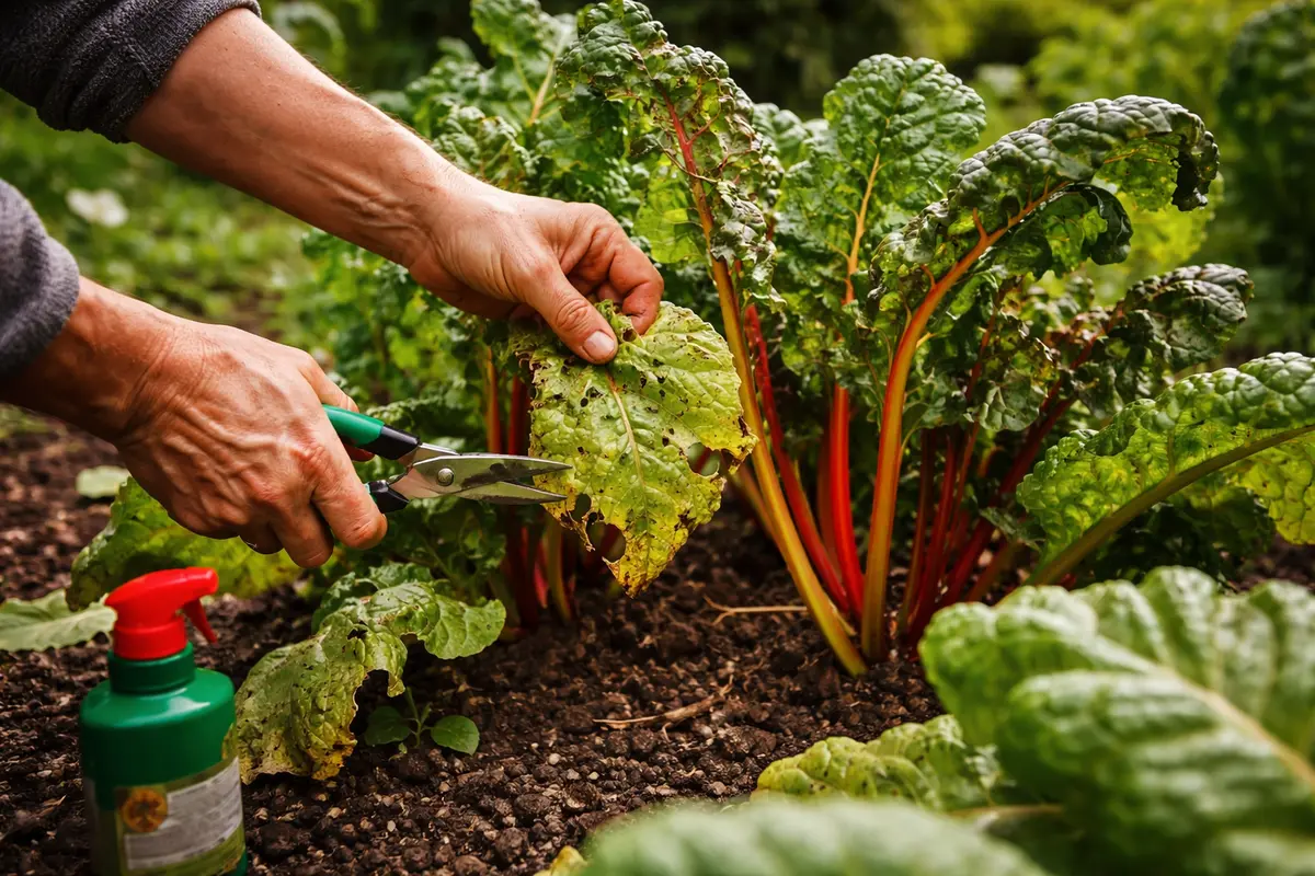 how to stop pests on chard revitalize chard growth after pest damage