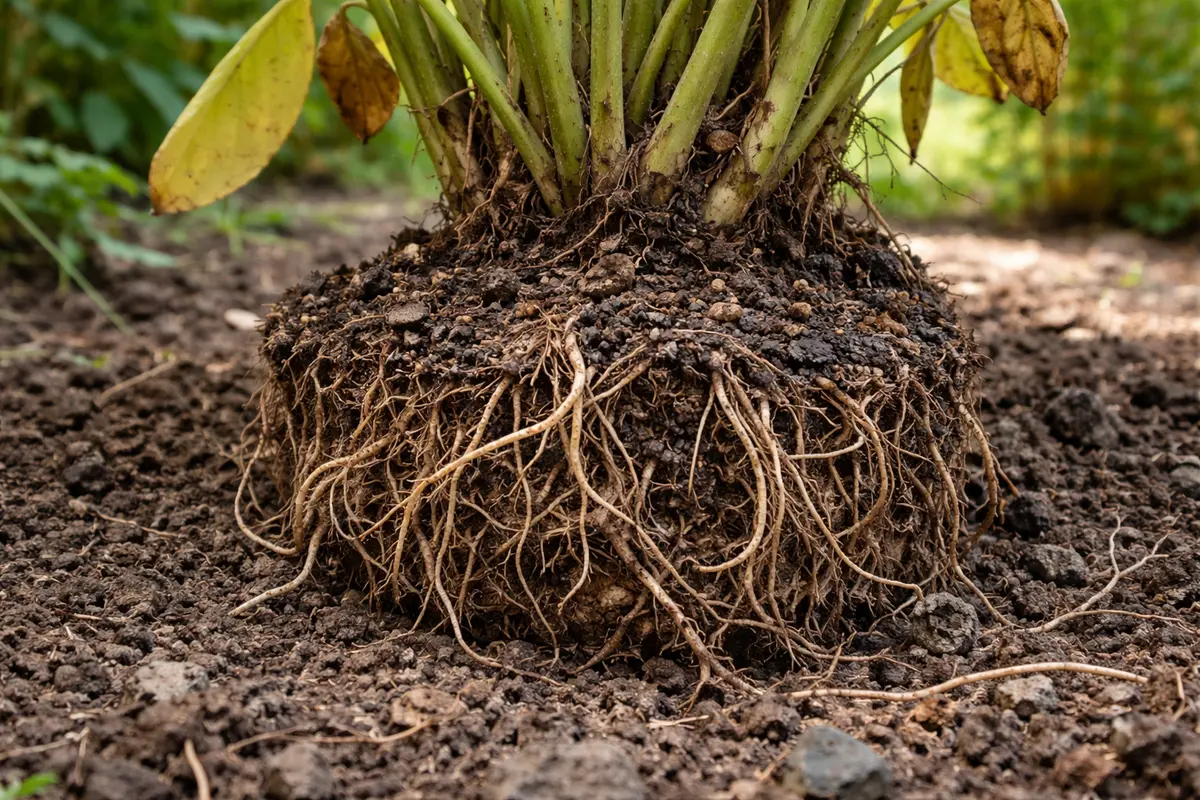 how to stop root bound issues with unhealthy roots showing in soil