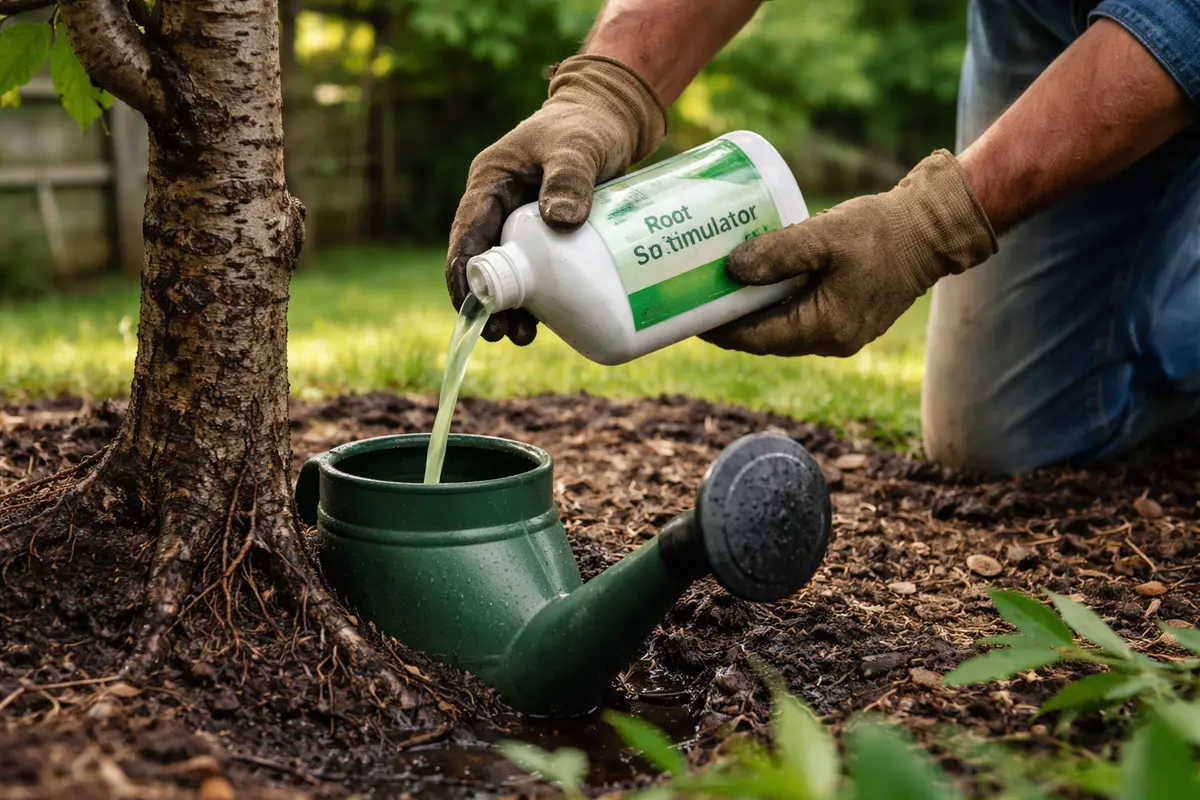how to stop root rot in apply root stimulator for cherry recovery