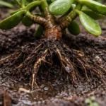 how to stop root rot in with unhealthy roots showing in soil