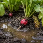 how to stop root rot in with wet soil around the base