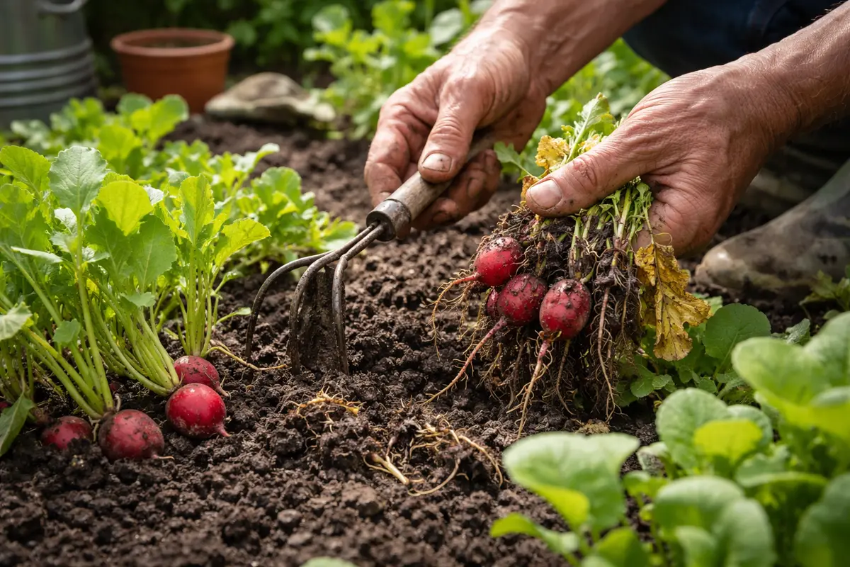 how to stop root rot in radish waterless recovery for affected radishes