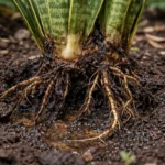 how to stop root rot in with unhealthy roots showing in soil
