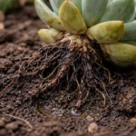 how to stop root rot in with unhealthy roots showing in soil