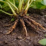 how to stop root rot in with unhealthy roots showing in soil