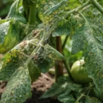 how to stop spider mites from with pest damage visible on leaves