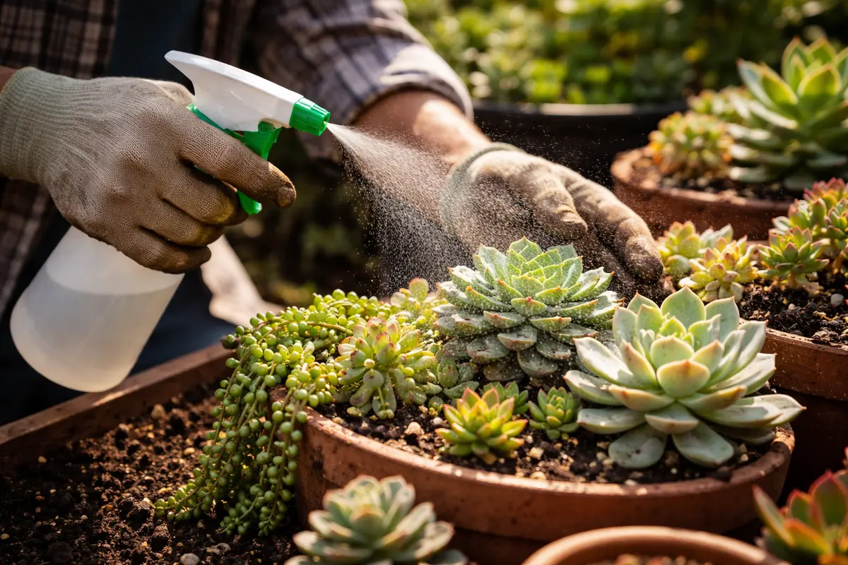 how to stop spider mites spray mist succulents to combat spider mites