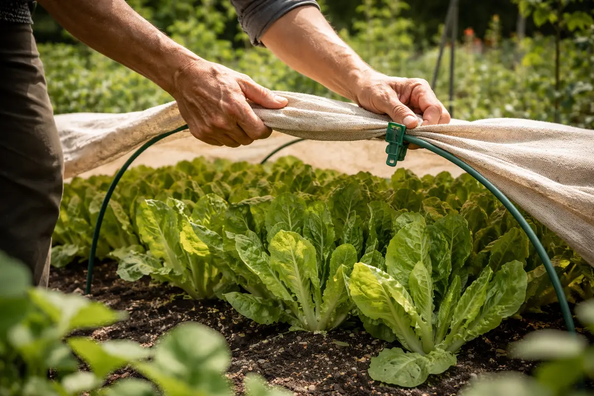 how to stop wilted lettuce from bolting induce shade for wilting lettuce
