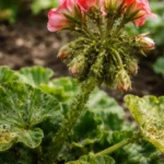 how to treat aphid infestations on with pest damage visible on leaves