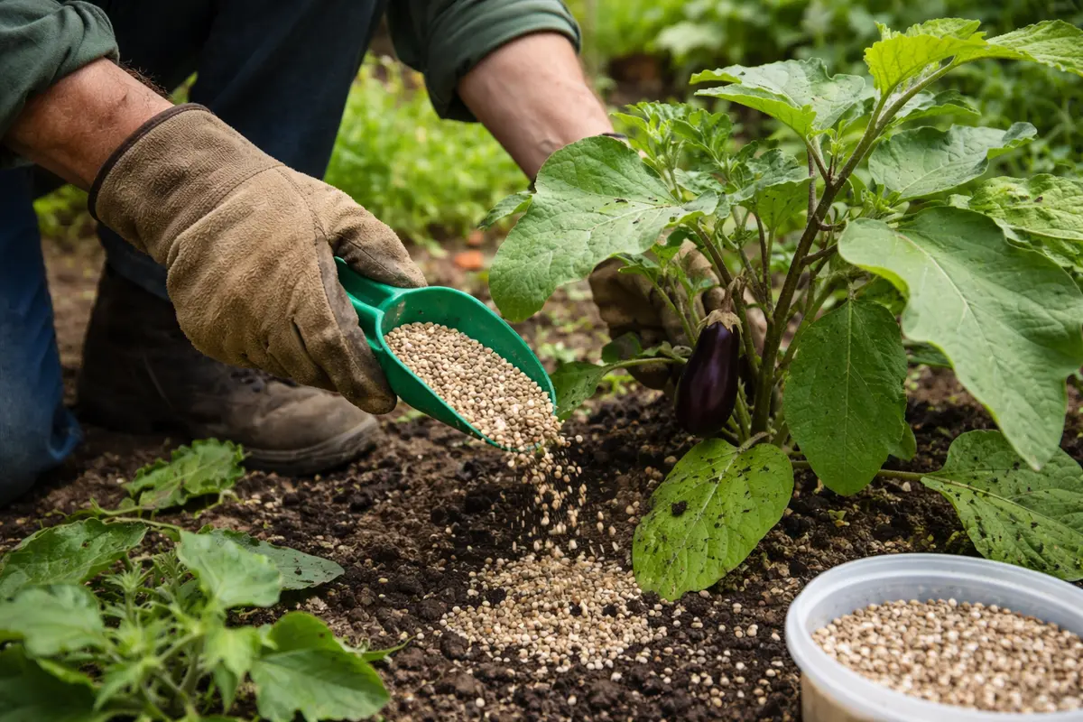 how to treat aphids on fertilize eggplants to aid recovery from aphids