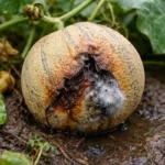 how to treat fruit rot with damaged fruit visible on the plant