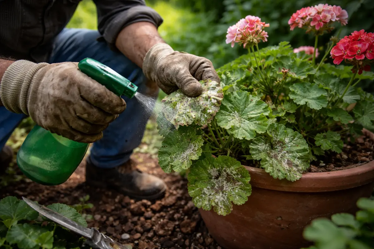 how to treat fungal infections on geraniums revive geraniums with anti-fungal remedies