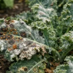 how to treat fungal spots on with fungal patches visible on foliage
