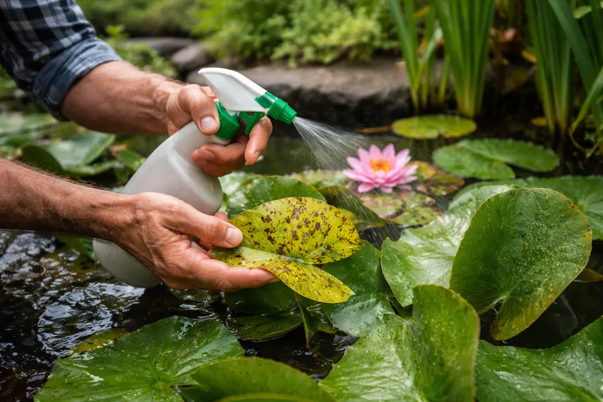 how to treat fungus on lilies water lilies carefully after heavy rains