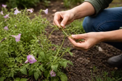 how to treat leggy growth in with damaged foliage in outdoor soil