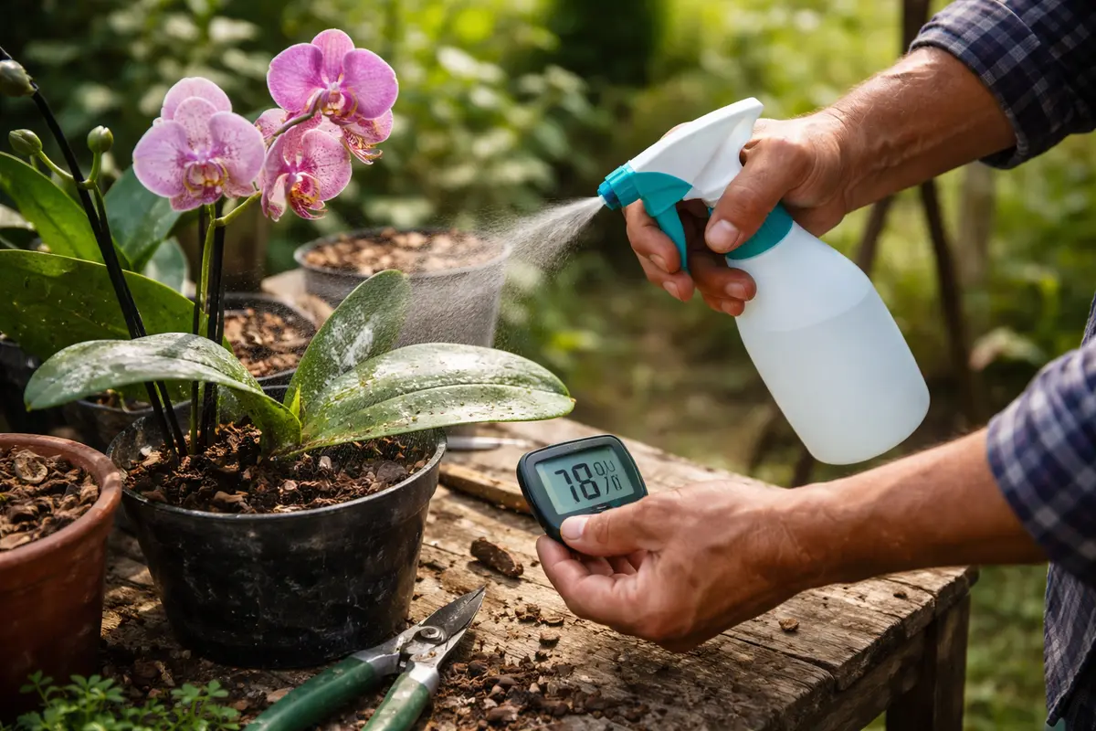 how to treat mold on orchids prevent mold growth with humidity control