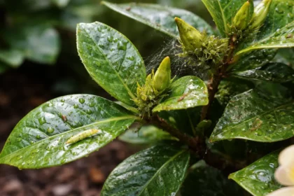 how to treat pest issues on with pest damage visible on leaves